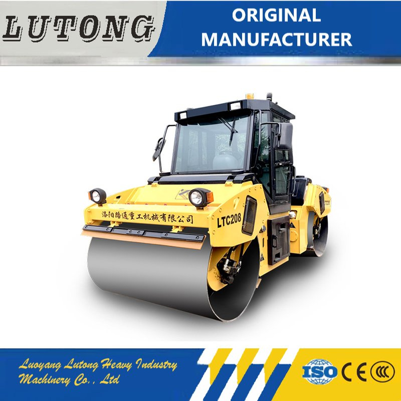 Heavy-Duty 8 Ton Hydraulic Double Drum Vibratory Road Roller